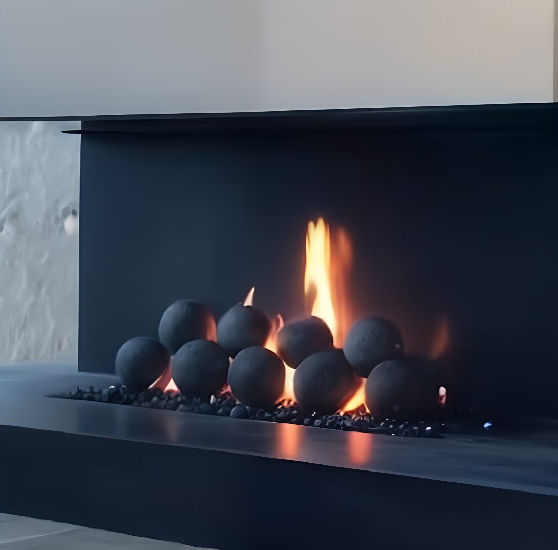 cannonballs-fire balls for fireplace